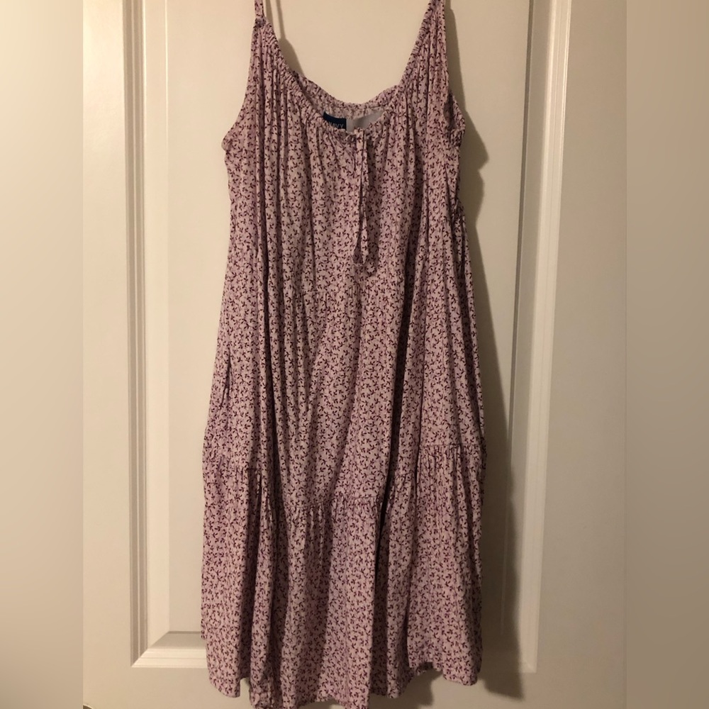 Spaghetti Strap Lavender Dress